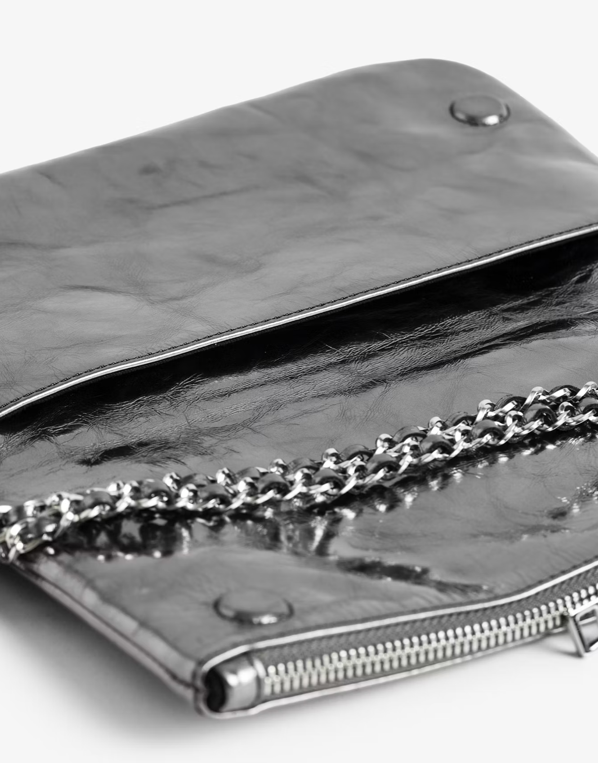 Rock Vintage Metal Clutch - Zadig & Voltaire