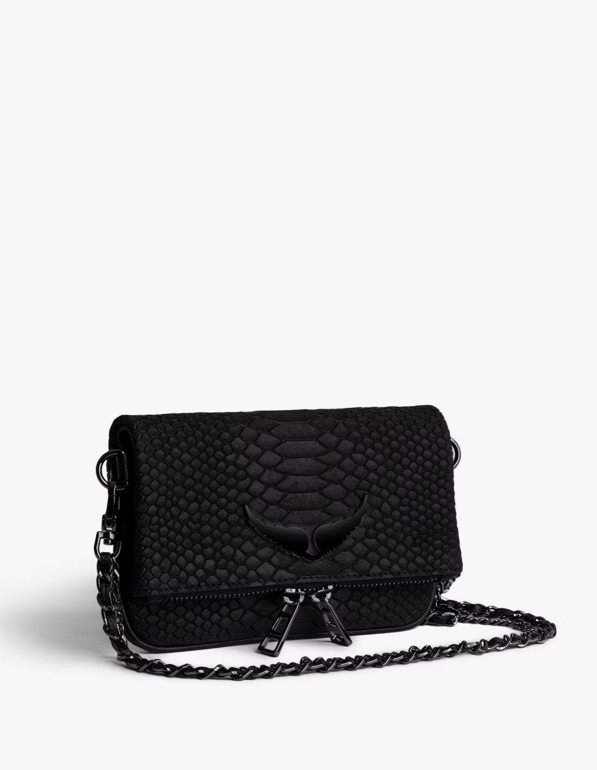 Nano Soft Savage Rock Clutch - Zadig & Voltaire