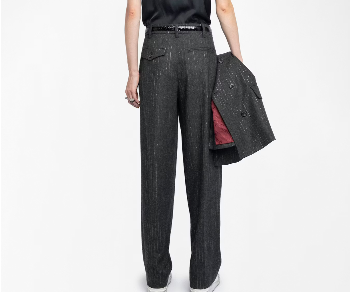 Pantalon Puros Anthracite - Zadig & Voltaire