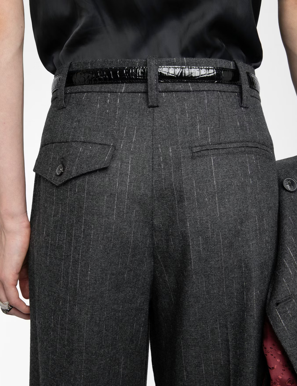 Pantalon Puros Anthracite - Zadig & Voltaire