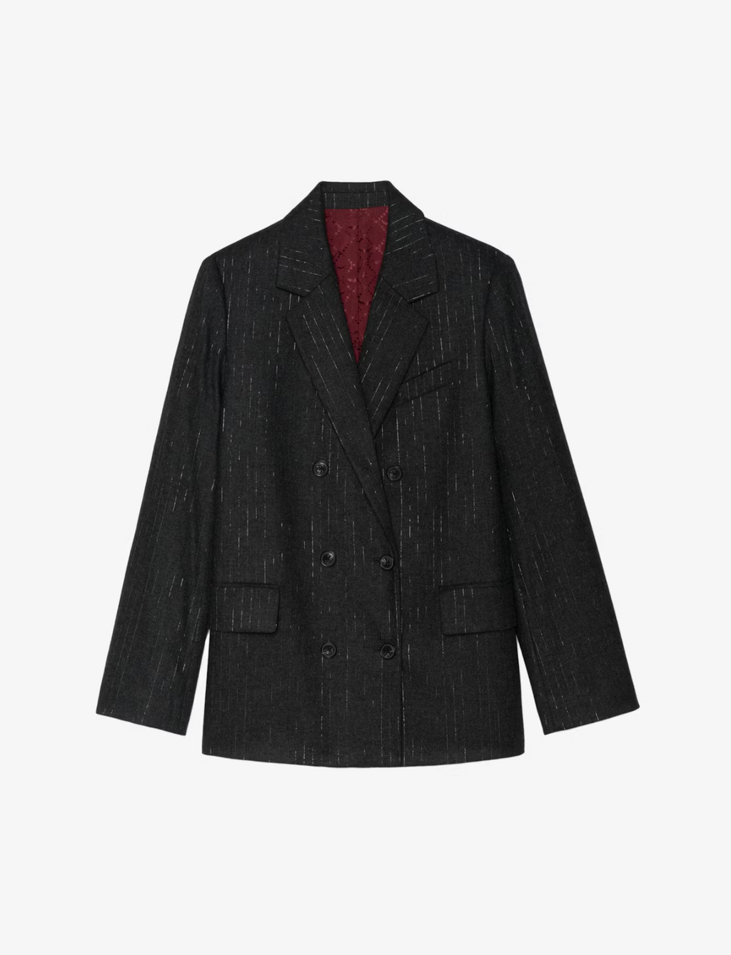 Vaska Blazer Anthracite - Zadig & Voltaire