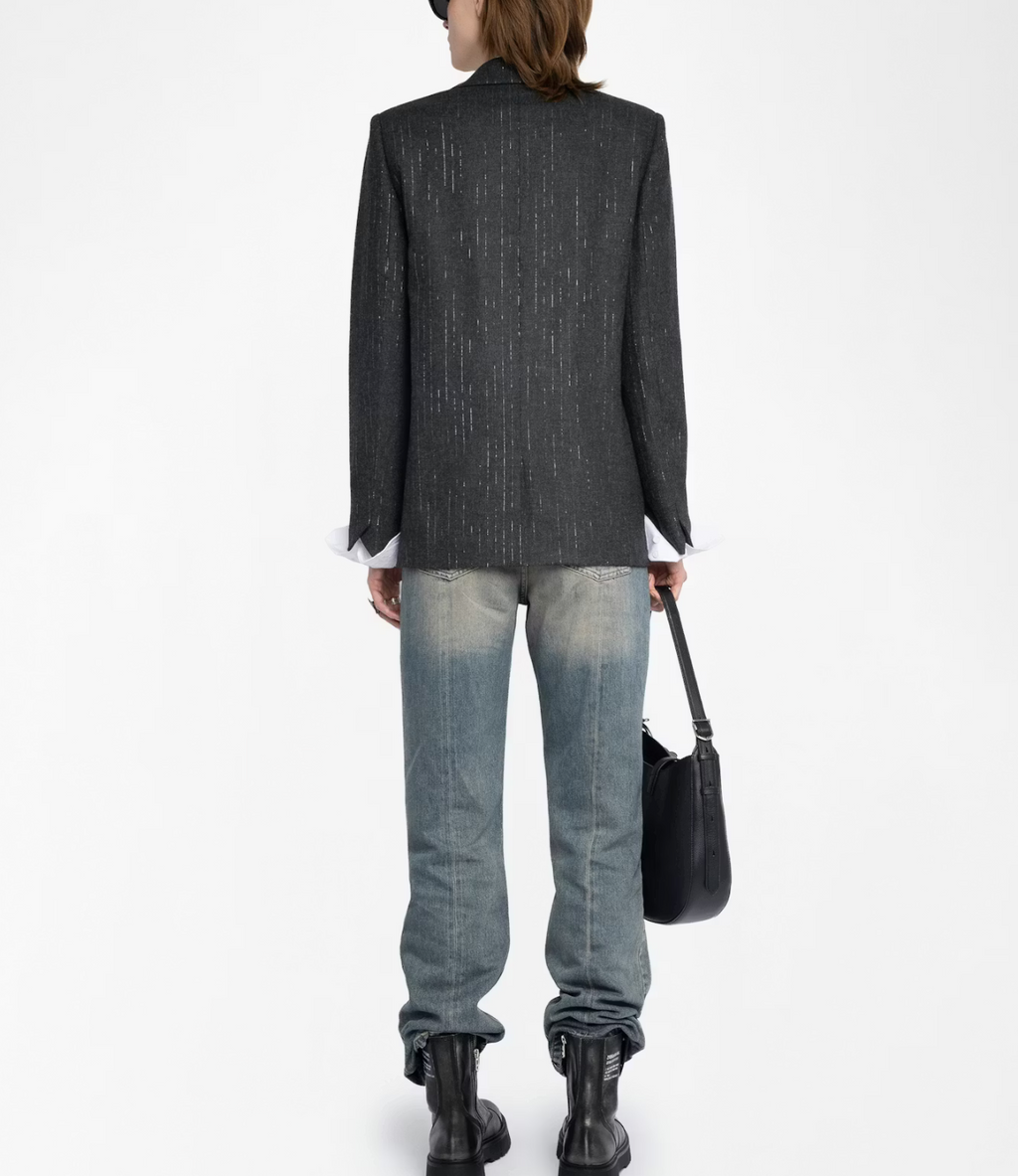 Vaska Blazer Anthracite - Zadig & Voltaire