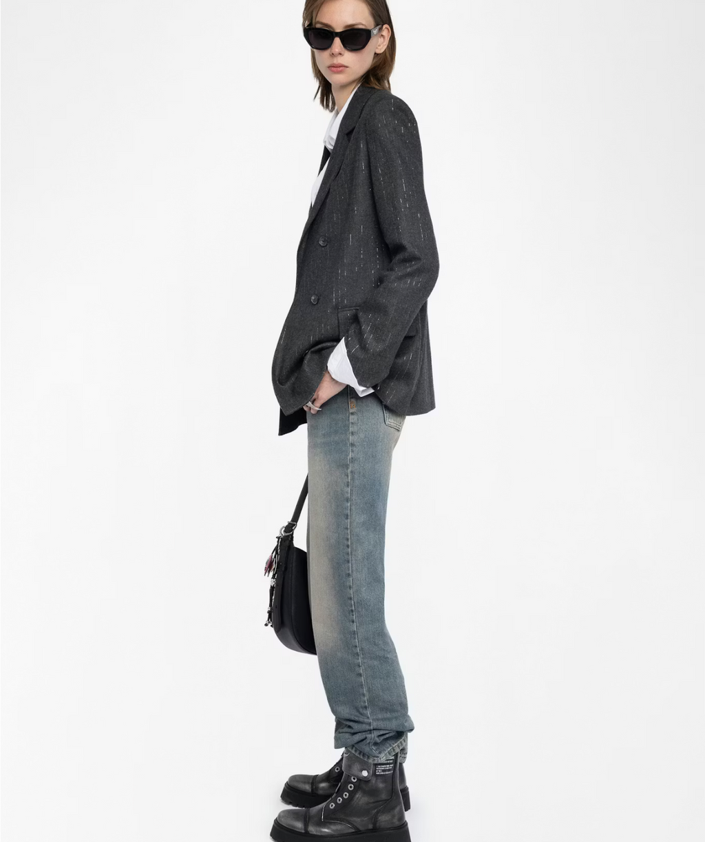 Vaska Blazer Anthracite - Zadig & Voltaire