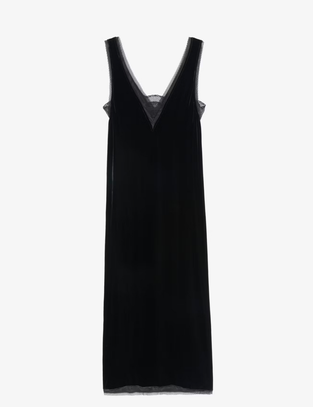 Renzo Velvet Black  Dress - Zadig & Voltaire
