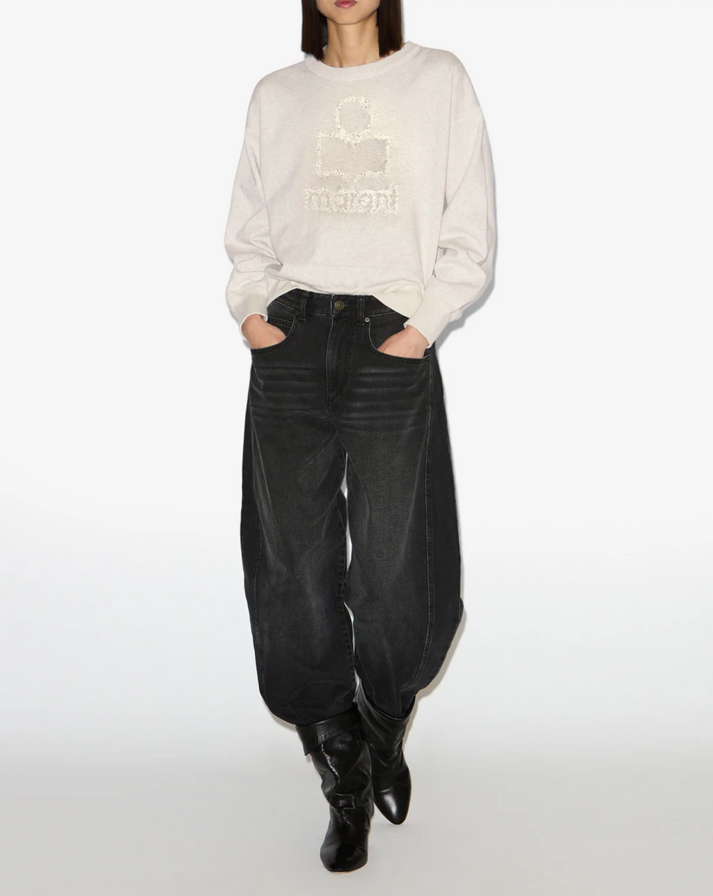 Sweatshirt Mobyli Ecru - Isabel Marant