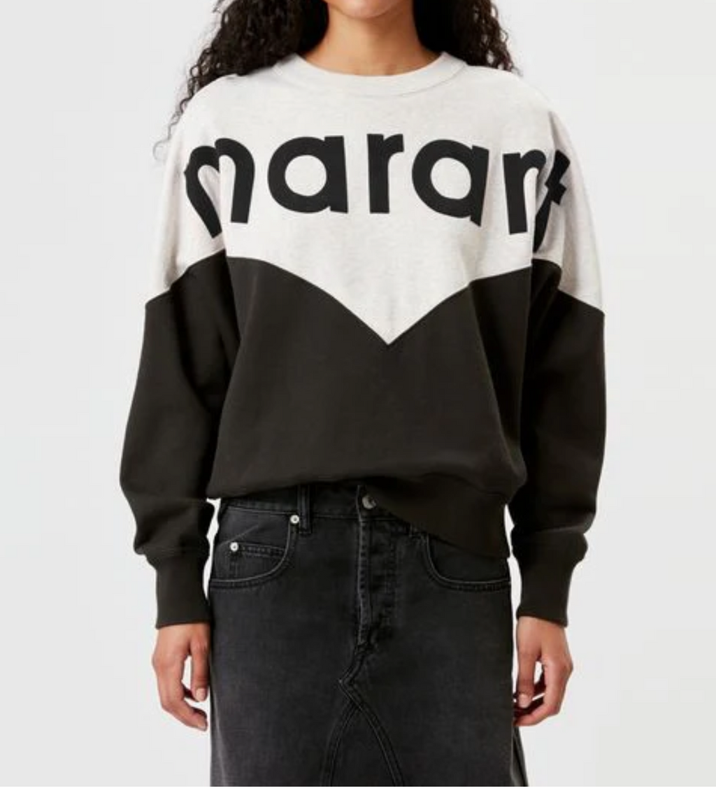 Sweatshirt Houston Faded Black - Isabel Marant
