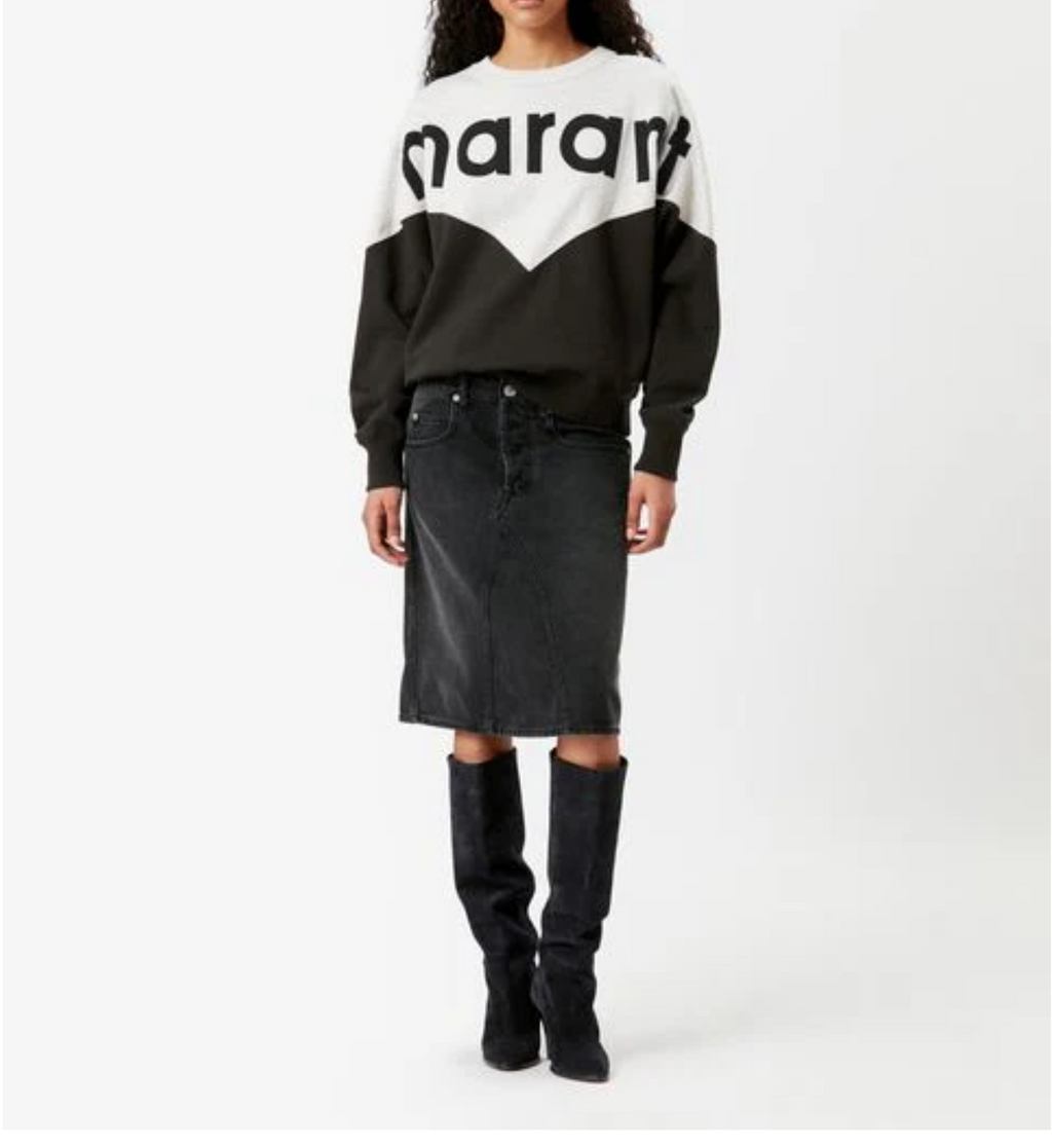 Sweatshirt Houston Faded Black - Isabel Marant
