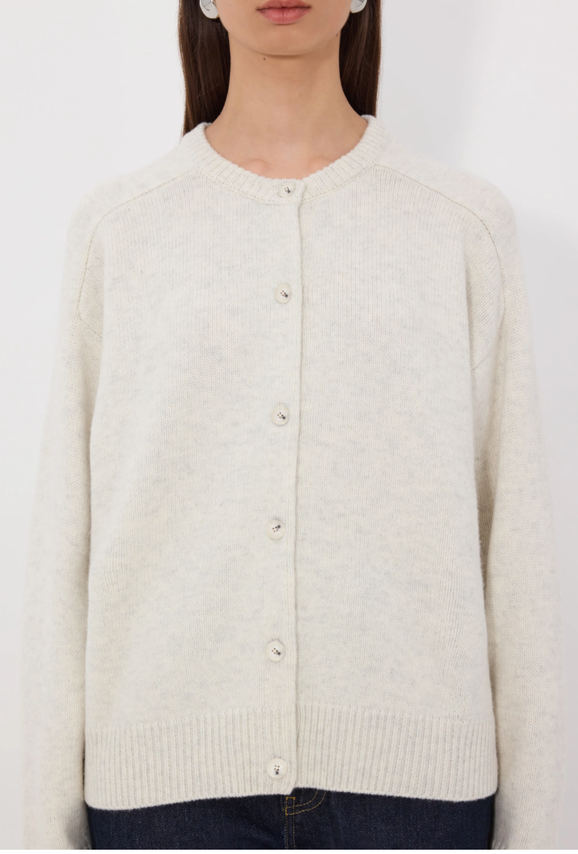 Cardigan Aidar Light Grey - Loulou de Saison