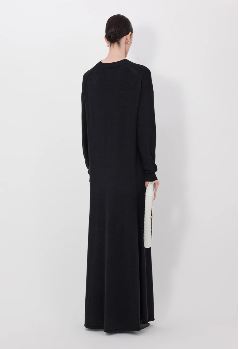 Maxi Robe Lucy Black - Loulou de Saison