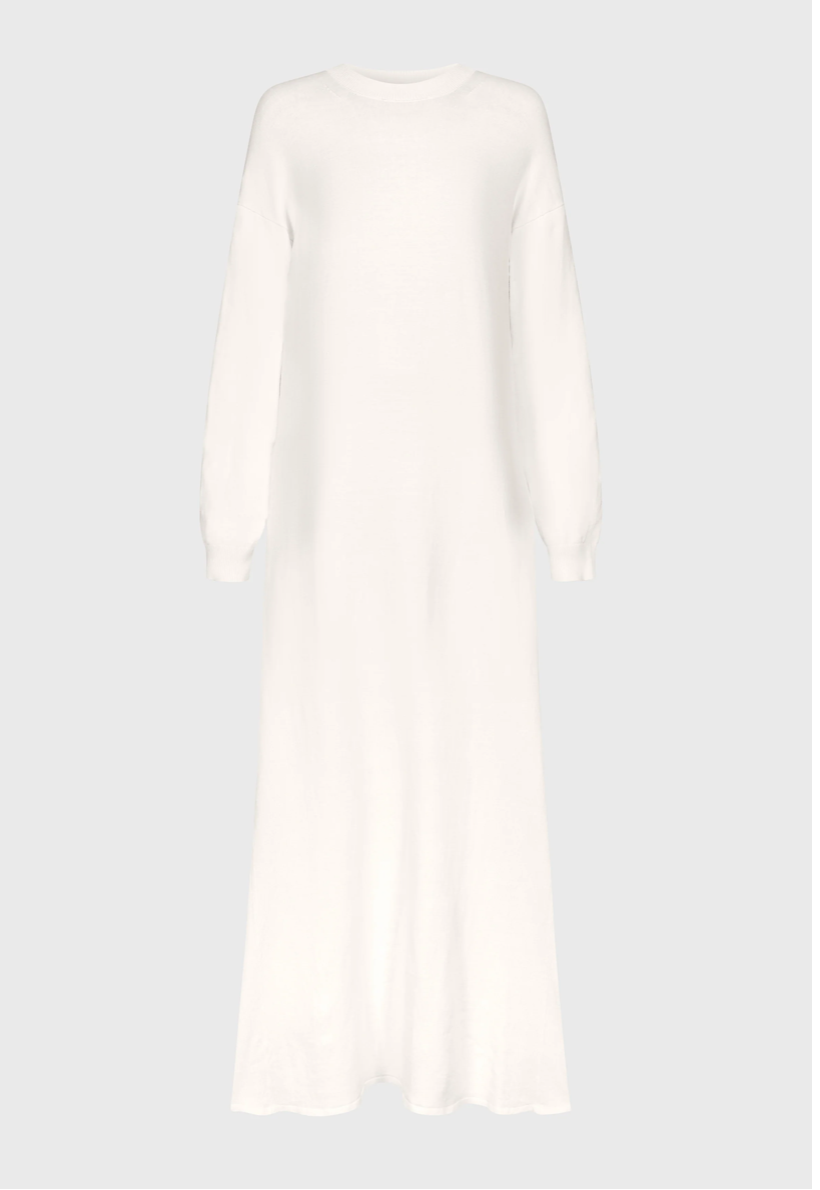Maxi Robe Lucy Ivory - Loulou de Saison