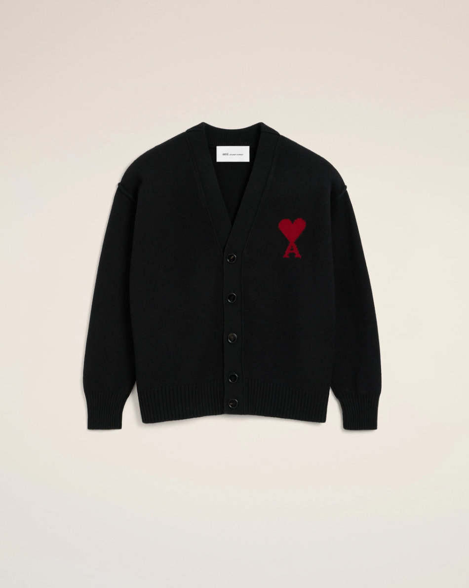 Cardigan Black / Red