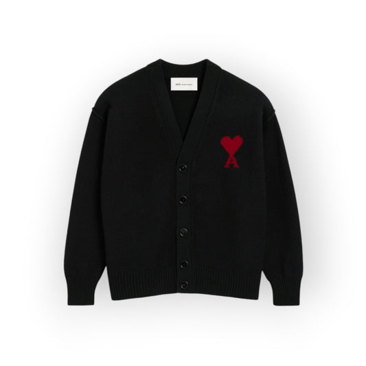 Cardigan Black / Red