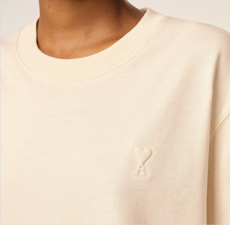 T-shirt Ivoire - Ami Paris