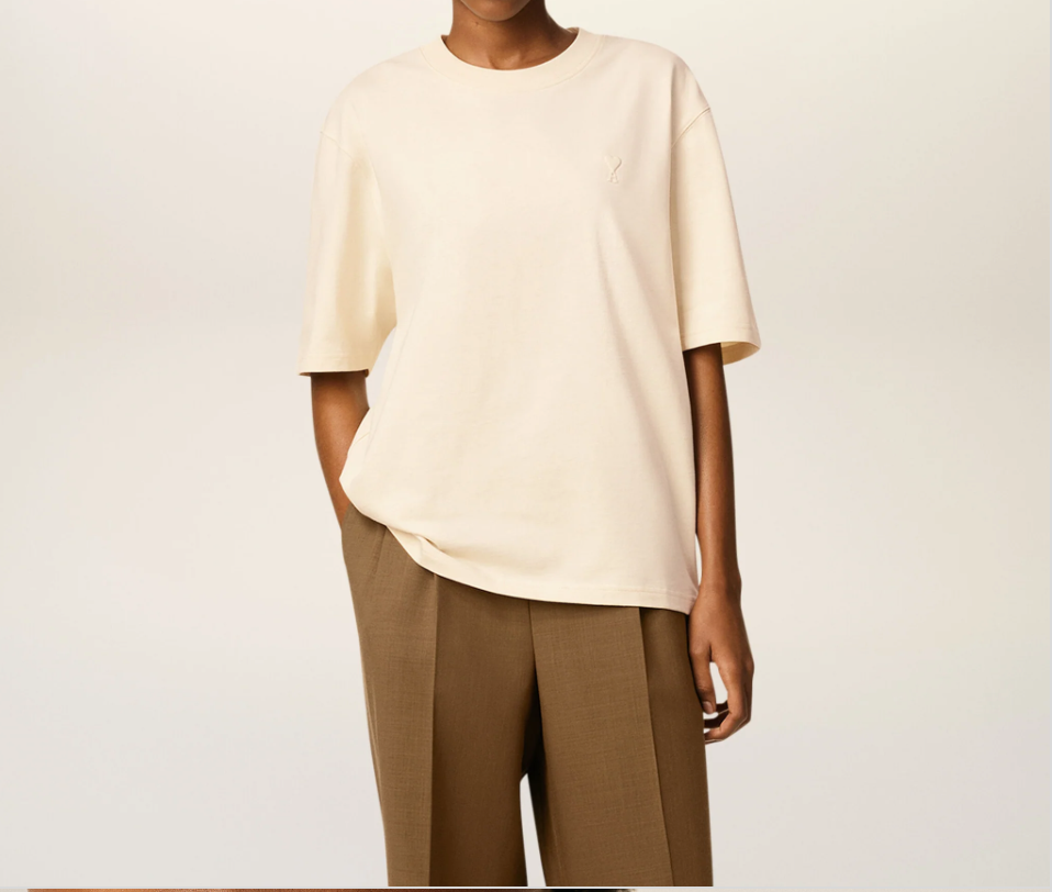 T-shirt Ivoire - Ami Paris