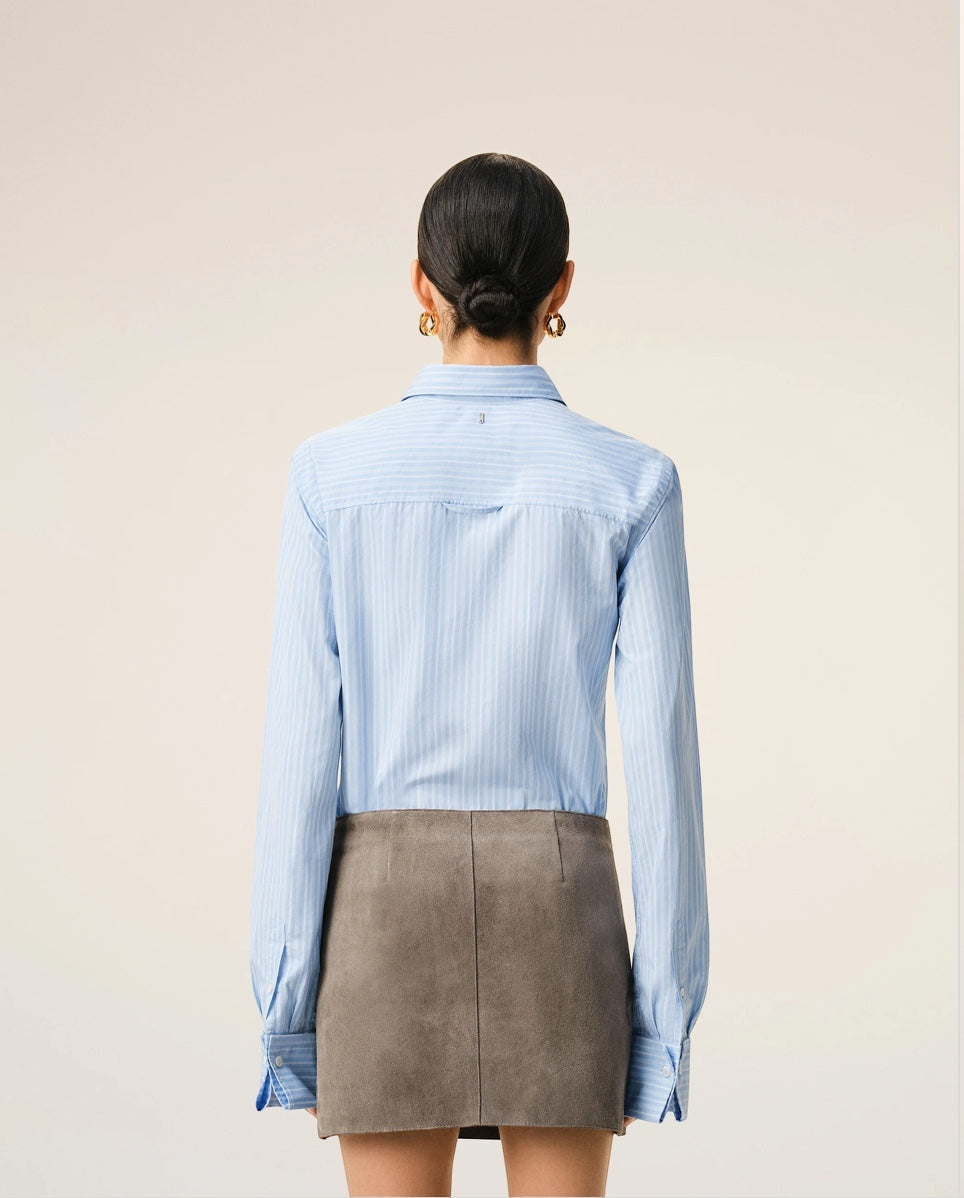 Chemise Blue / White - Ami Paris