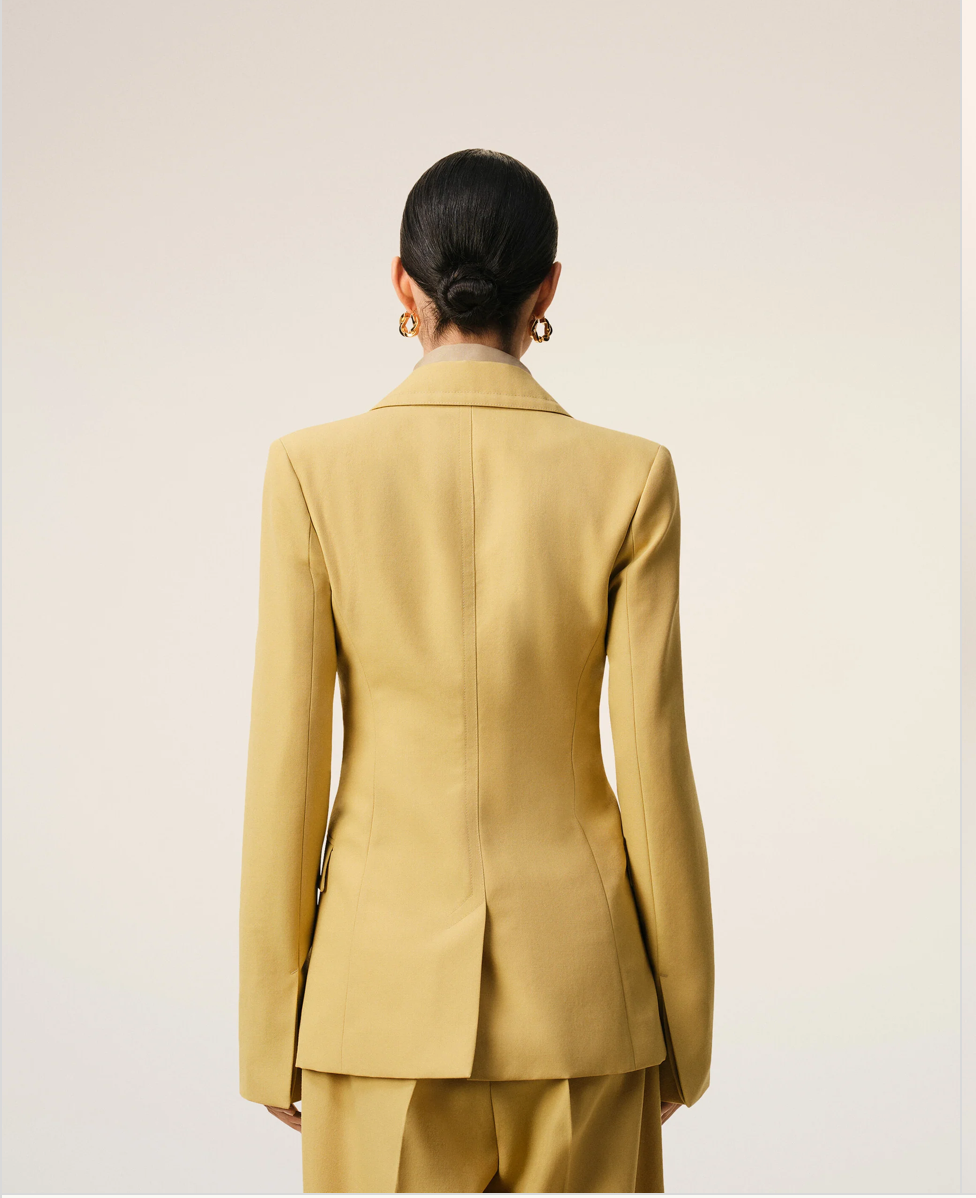 Blazer Jaune Pastel - Ami Paris