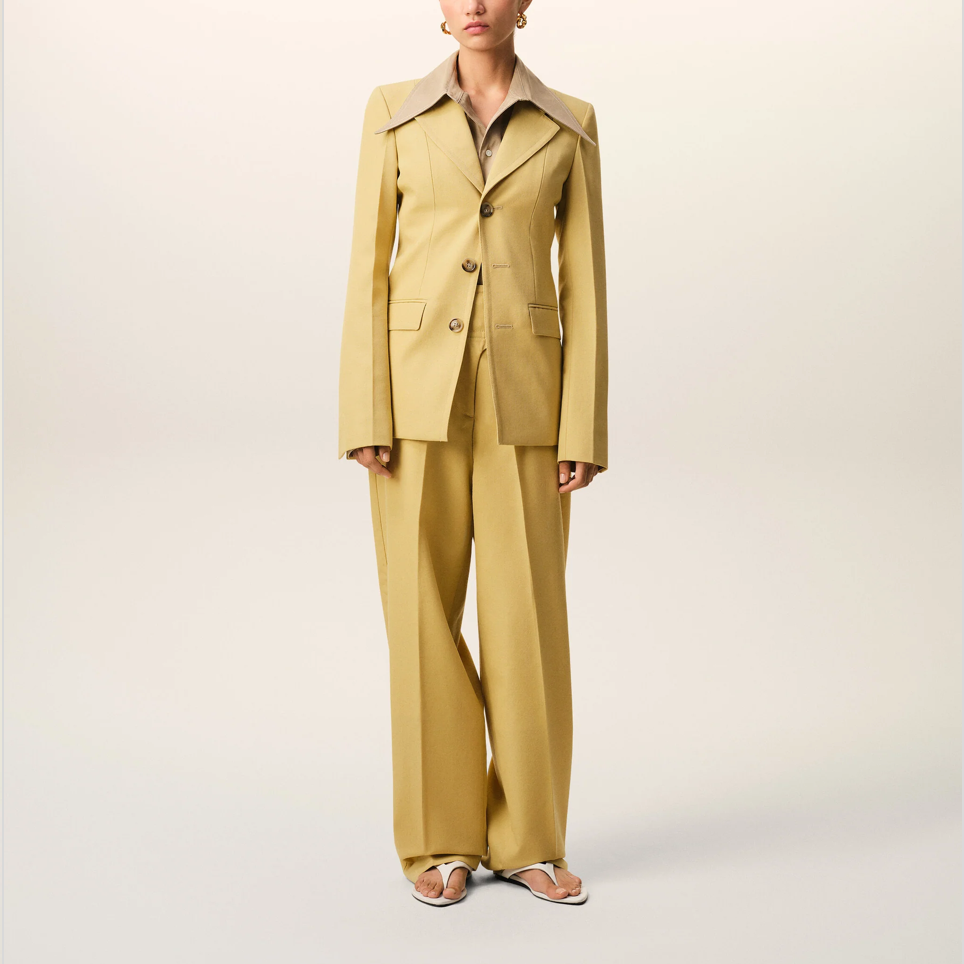 Pantalon Jaune Pastel - Ami Paris