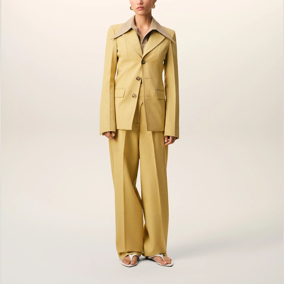 Pantalon Jaune Pastel - Ami Paris