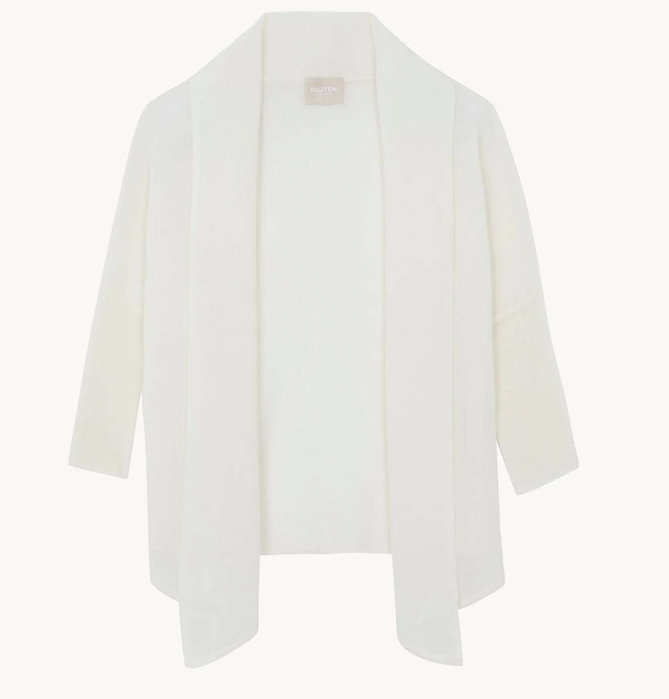 Cardigan Louka Blanc - Kujten