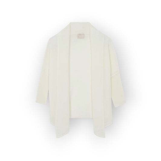 Cardigan Louka Blanc - Kujten