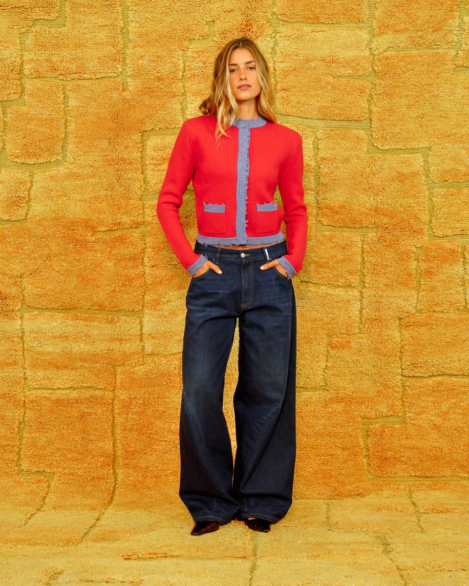 Cardigan Celeste Red Poppy - Sea Me Happy