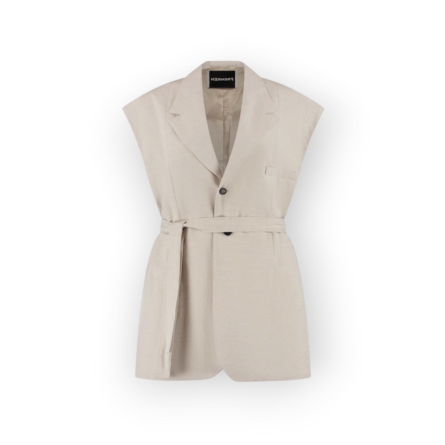 Slice Sleeveless Blazer - Frenken