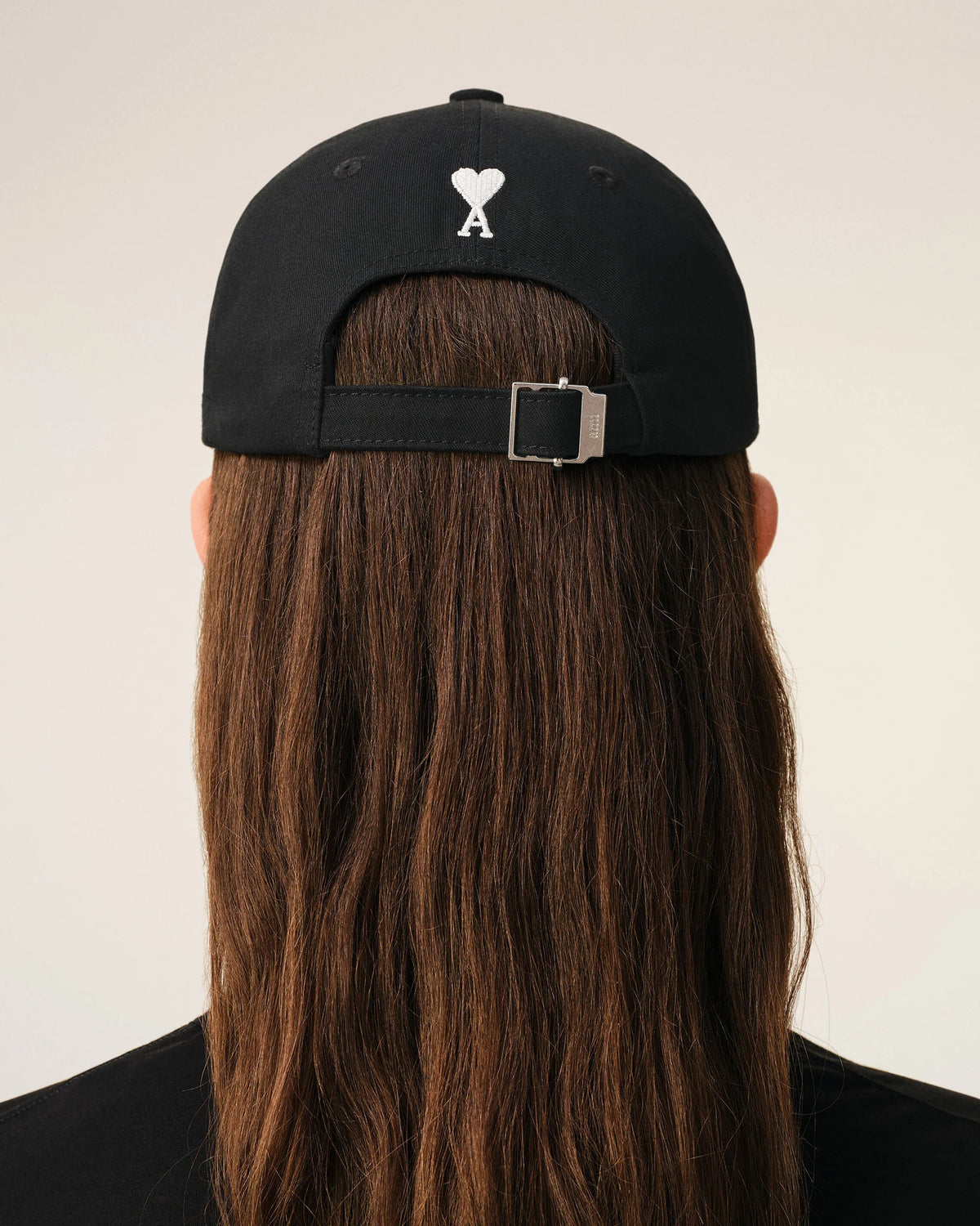 Casquette Noir Thank You For Being A Friend - Ami Paris