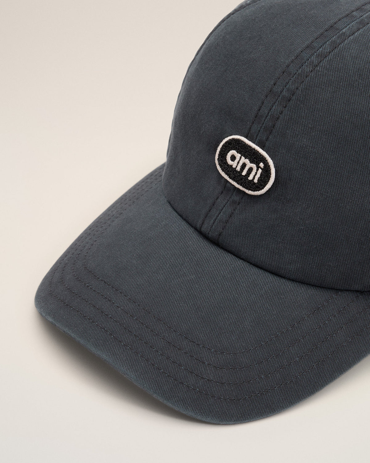 Casquette patch Ami Noir - Ami Paris