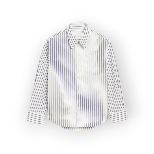 Chemise marge blanche rayée - Ami Paris