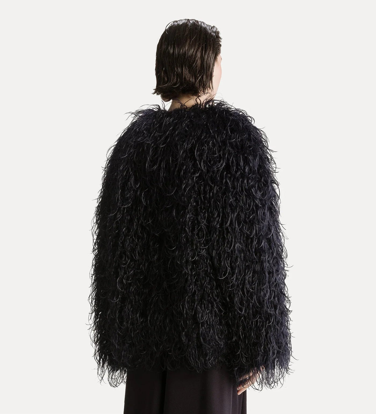 Manteau en Eco-mongolie Notte - Forte_Forte
