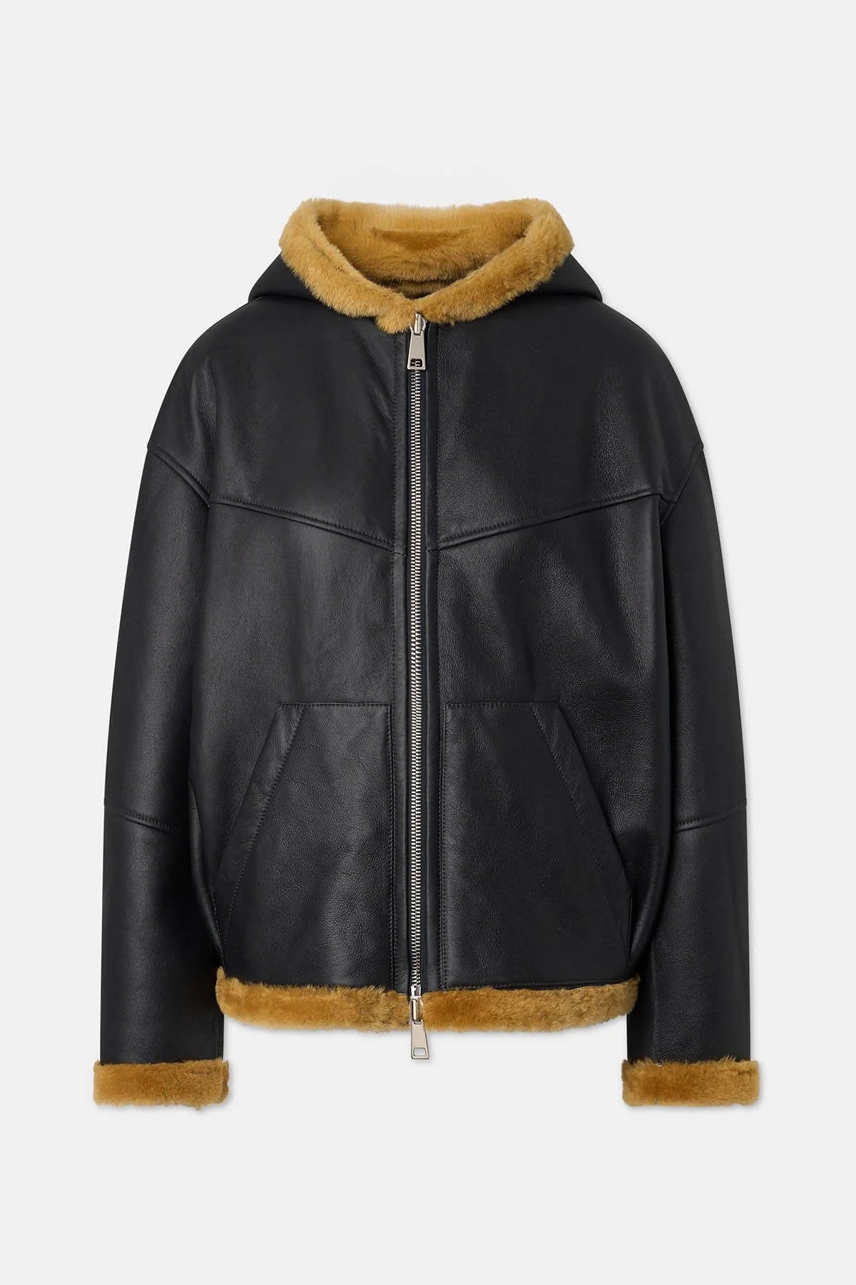 Hoodie Shearling Bomber Reversible - Halfboy